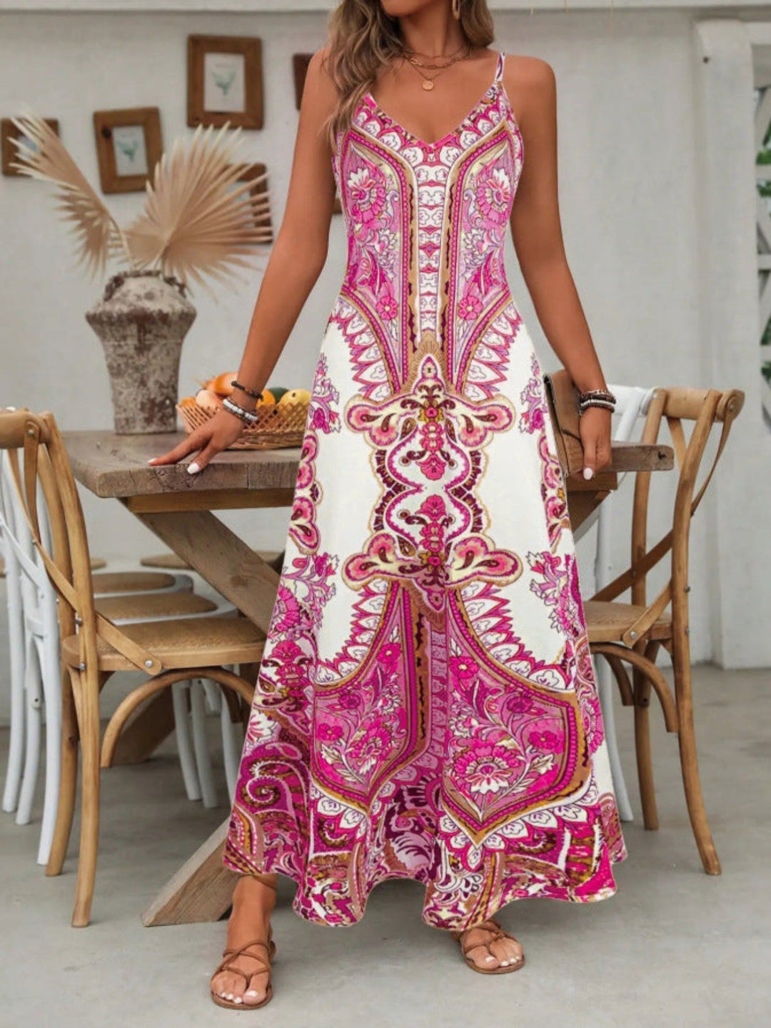 PUGAR™ - Schickes ärmelloses Sommer-Maxikleid mit Trägern