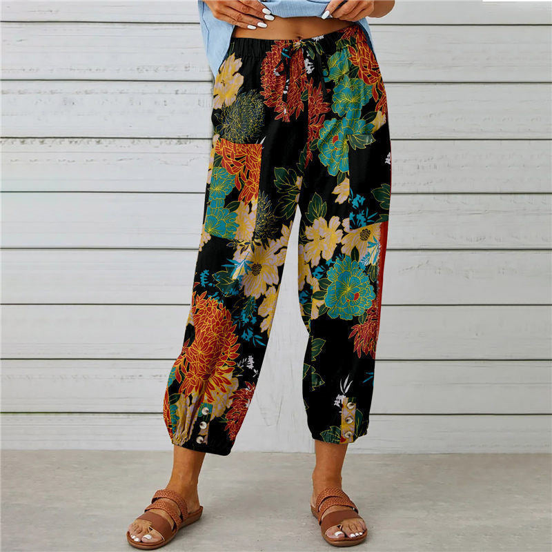 Shantal - Boho Bedruckte Hose