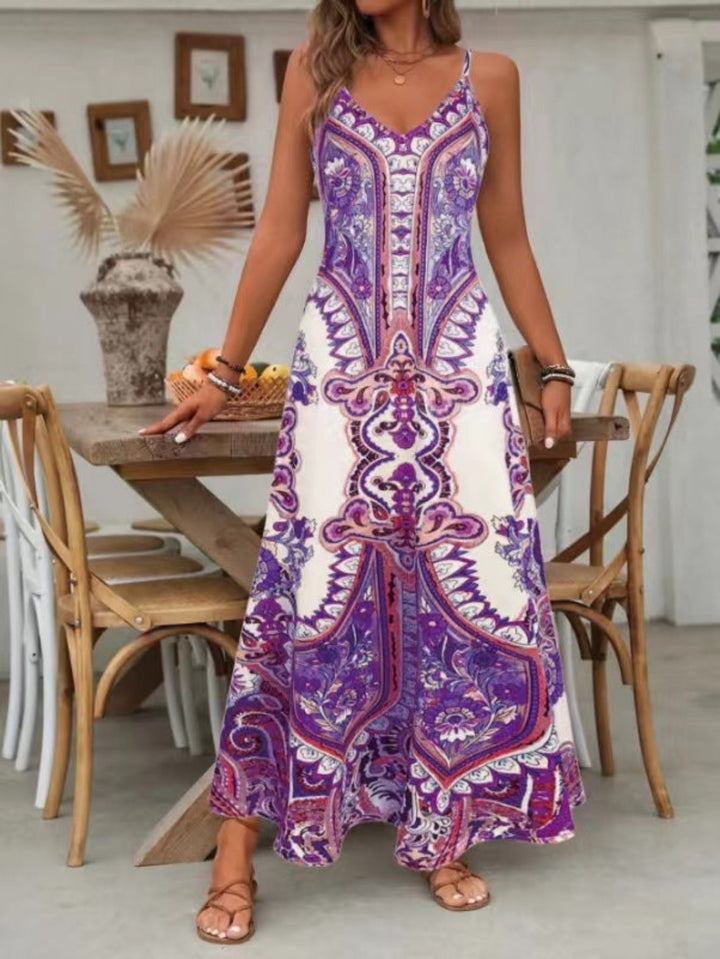 PUGAR™ - Schickes ärmelloses Sommer-Maxikleid mit Trägern