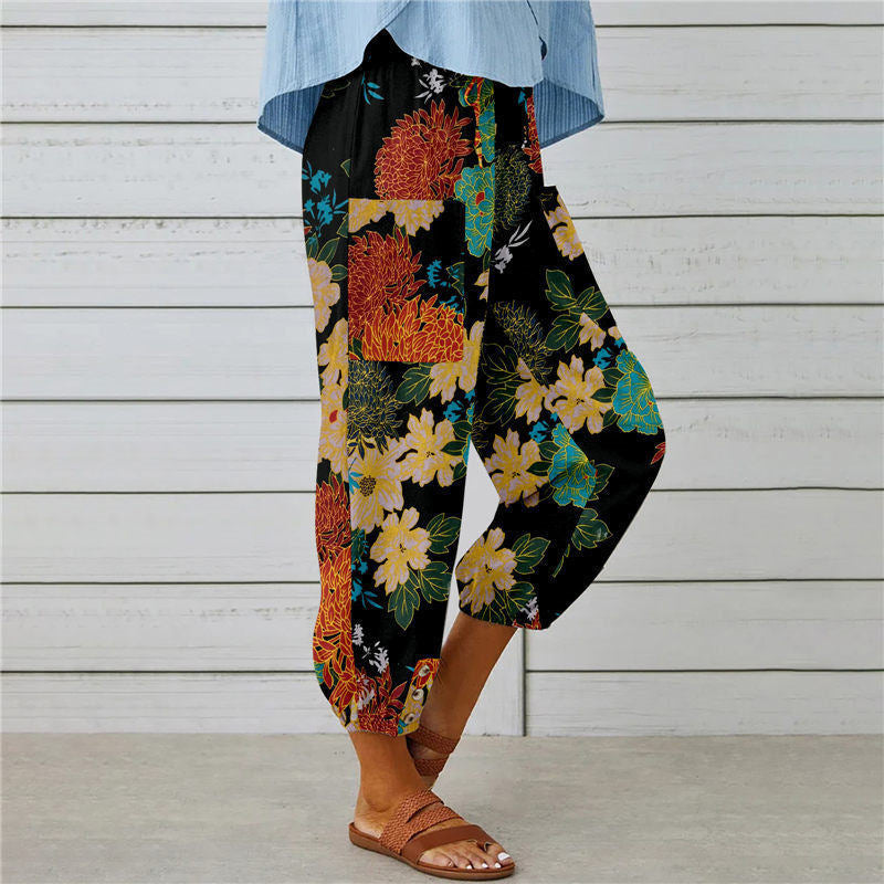 Shantal - Boho Bedruckte Hose