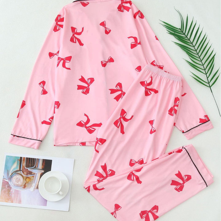 MERIDA™ - Bequemes Langarm-Top und Schlafanzug-Set