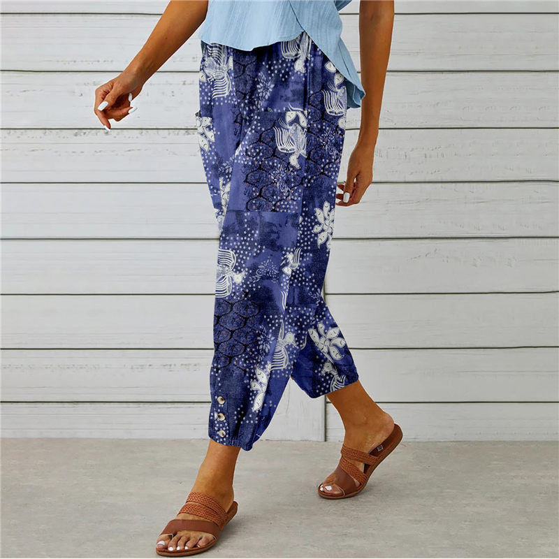 Shantal - Boho Bedruckte Hose