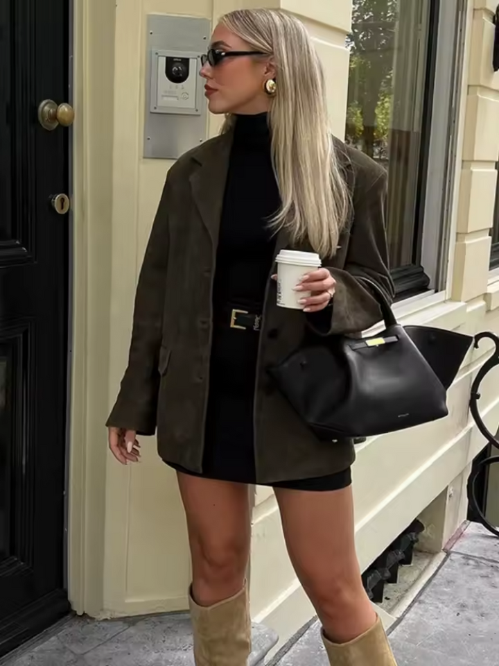 Sofia - Elegante Braune Jacke