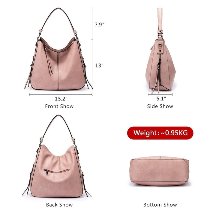 Brooklyn™ Tote Elegance | Große Kapazität Schultertasche