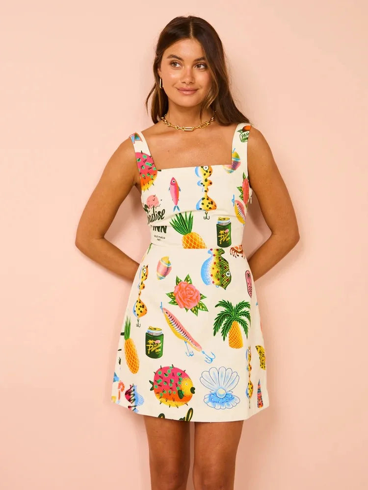 Azalee - Tropisches Vergnügen Kleid