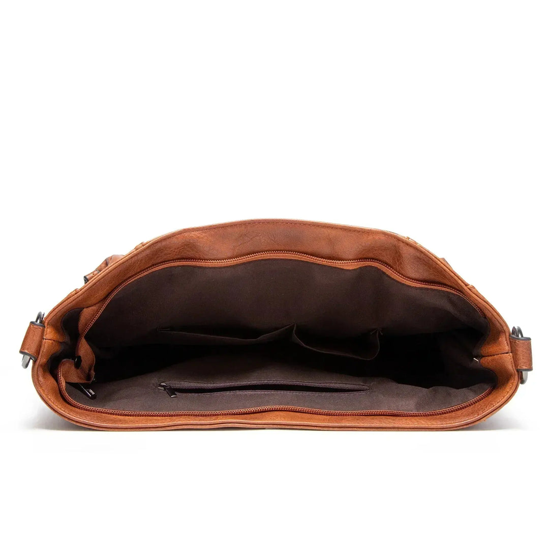 Priscillas Vintage-Charme | Lederhandtasche