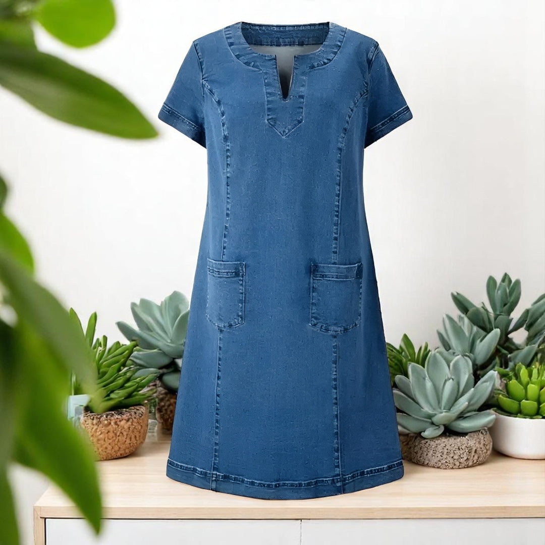 Claire™ | Denim Dress
