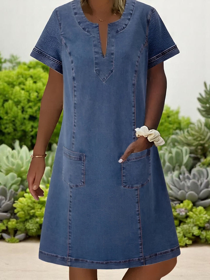 Claire™ | Denim Dress
