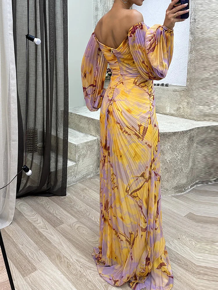 Kristine | Elegantes V-Ausschnitt Kleid