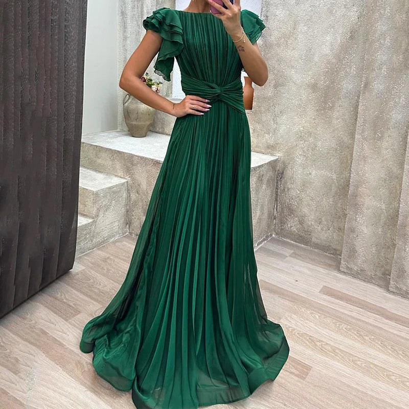 Rory | Faltendes Cocktailkleid