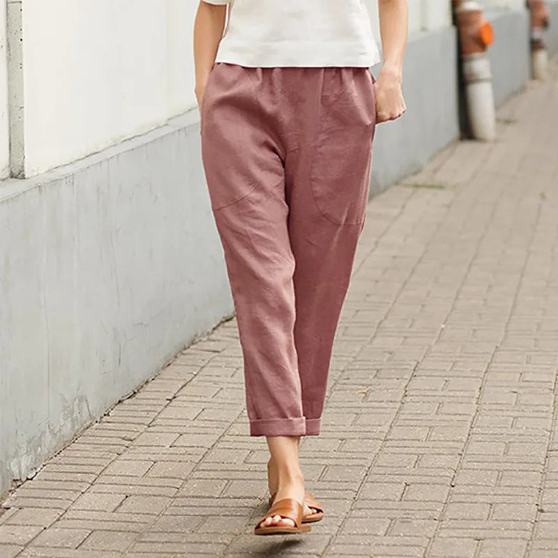 Crissa - Lockere Taschenhose