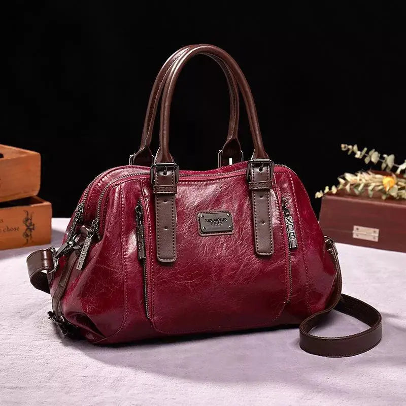 Silkes Luxe Statement | Lederhandtasche