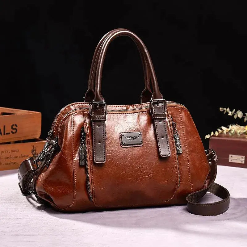 Silkes Luxe Statement | Lederhandtasche