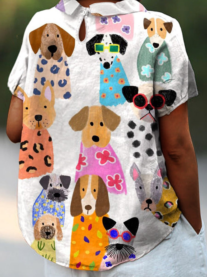 Pippa™ | T-Shirt mit Hundemotiv