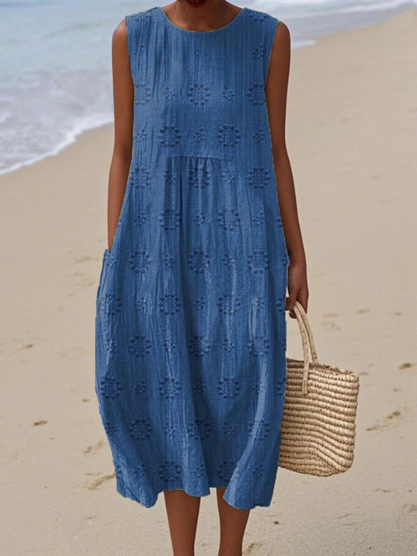 Sara™ Muster Midi Dress