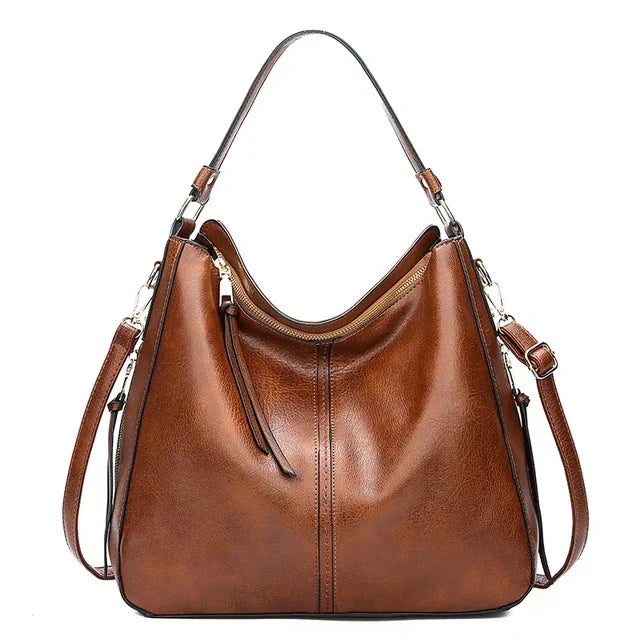 Brooklyn™ Tote Elegance | Große Kapazität Schultertasche