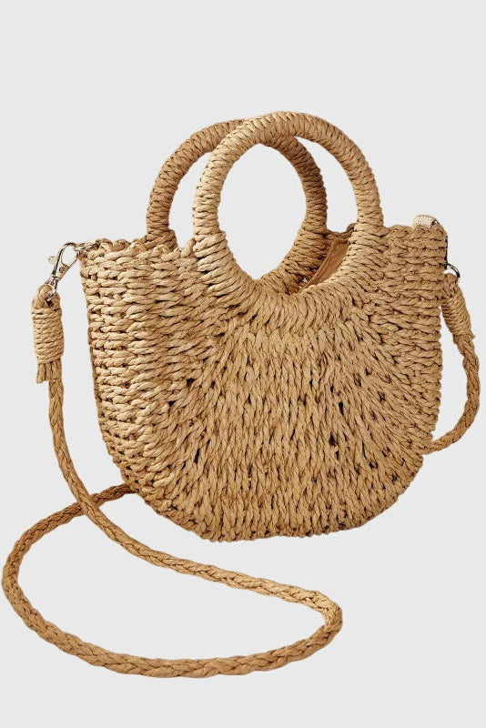 Sommer-Schultertasche – Khaki