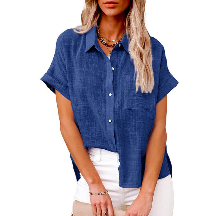 Miraqua - Zeitlose Button-Up Bluse