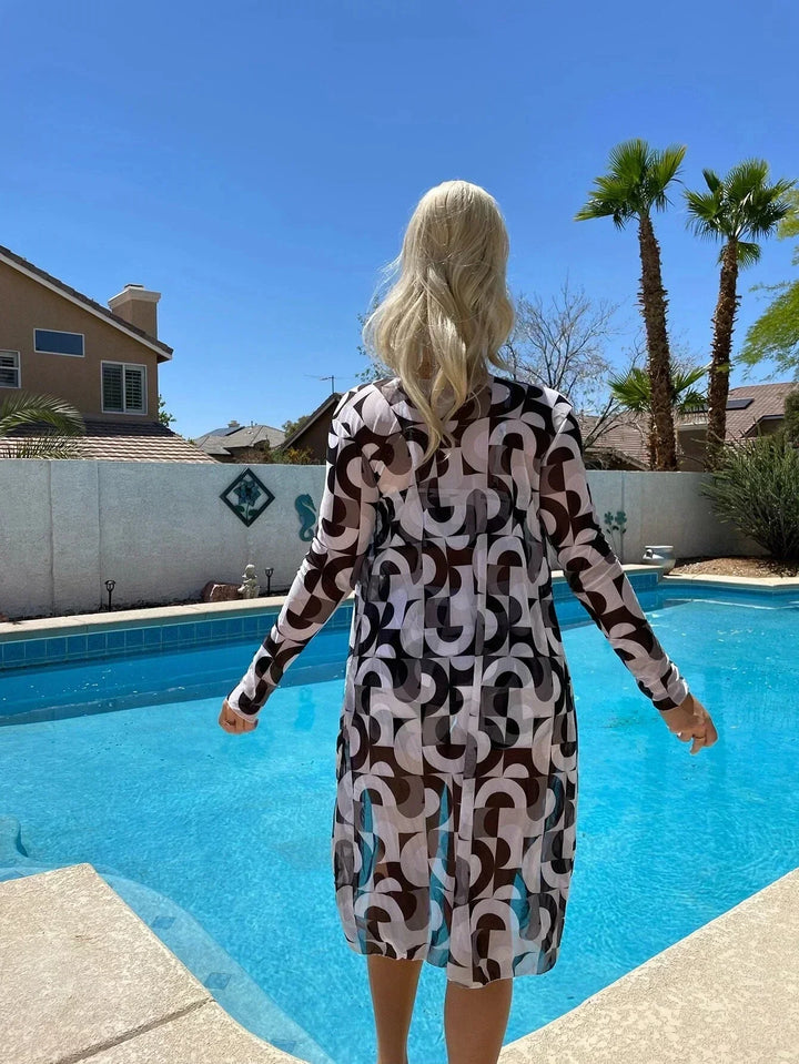 AMALFI - Hochtailliertes Bikini-Set mit Cover-Up