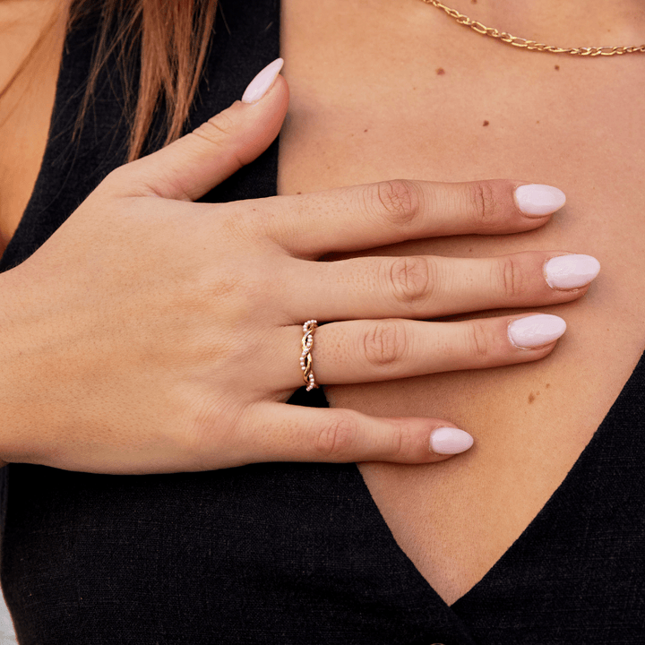 Bella Twist Perlenring