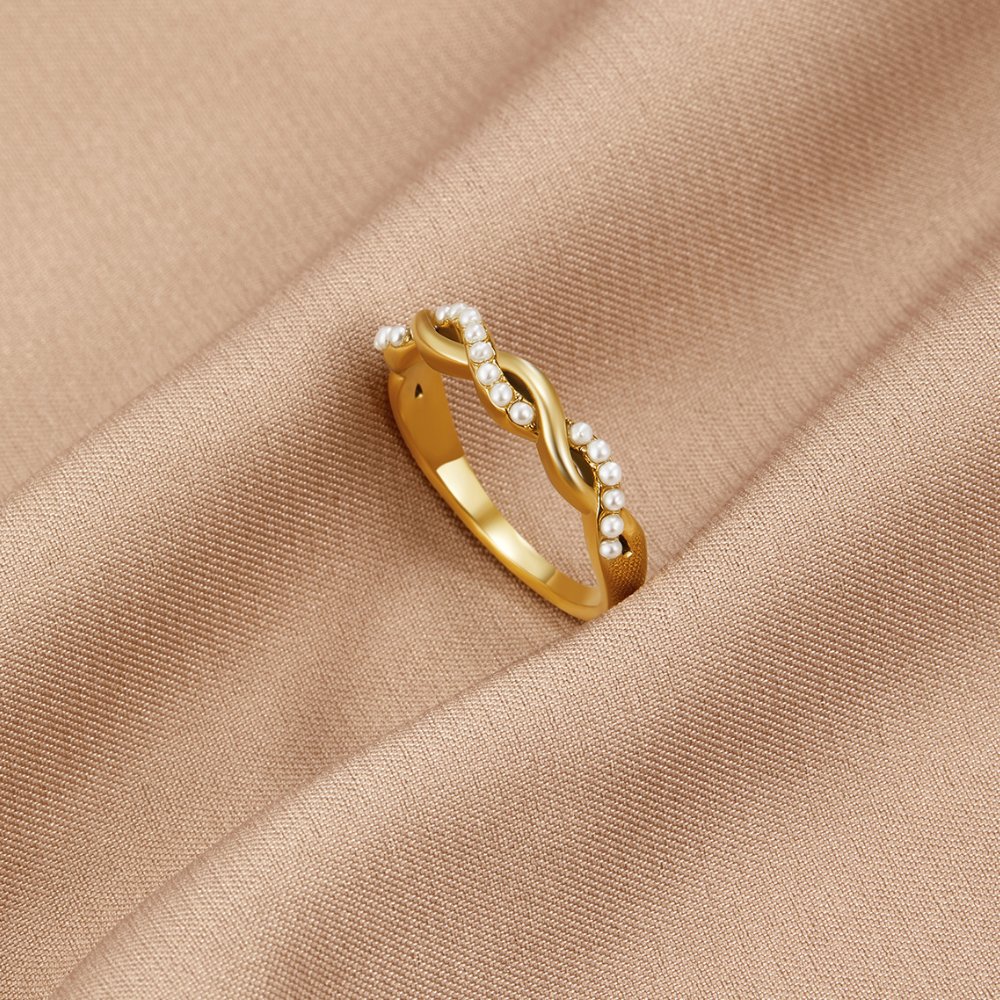 Bella Twist Perlenring