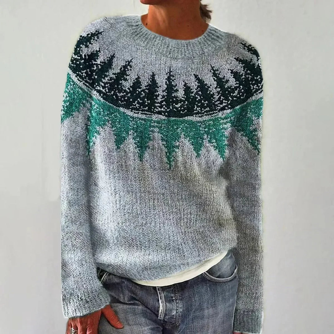 Izzel - Gemütlicher Fair Isle Pullover