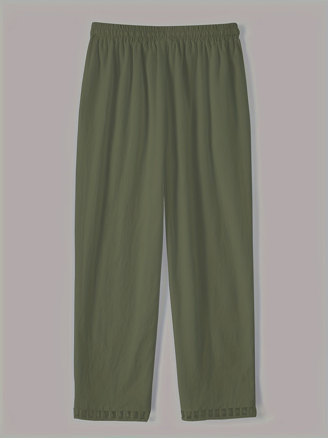 Wren – Kontrastdetails Cropped Relaxed Pants