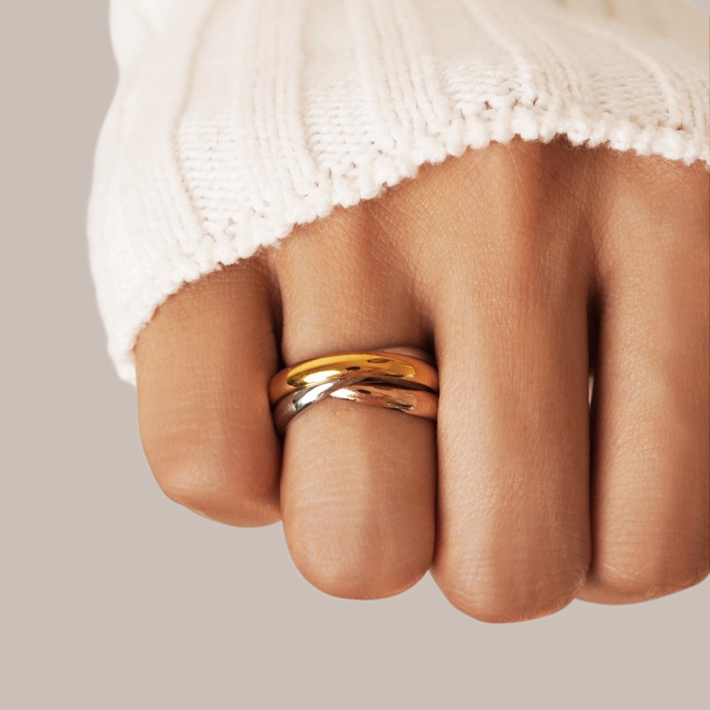 Drei-Töne-Ring Elena