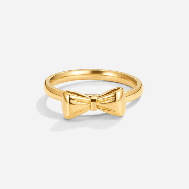 Goldene Schleifenring Ellie