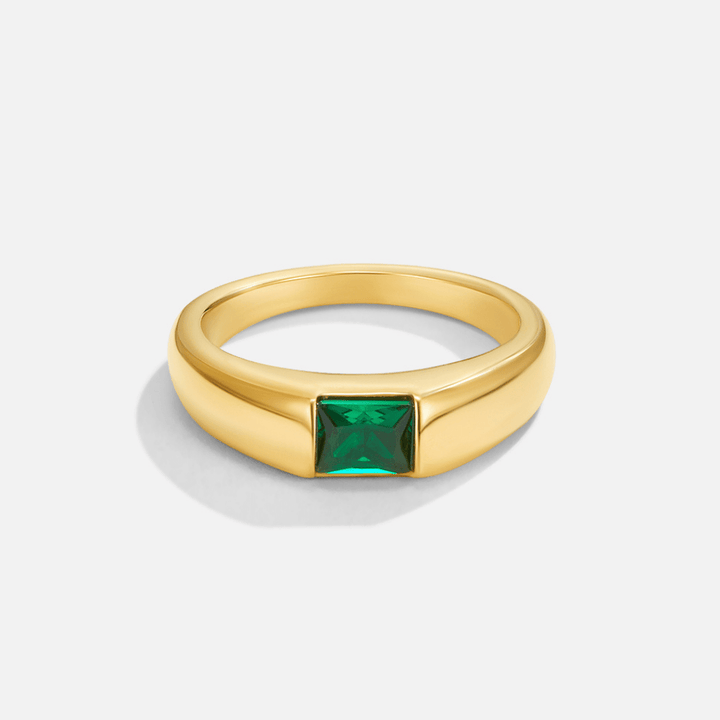 Gold- und Smaragd-Ring Ember
