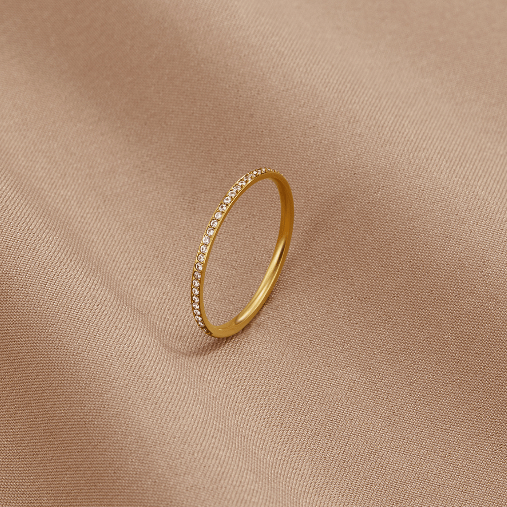 Ewigkeit Ring aus Kristall