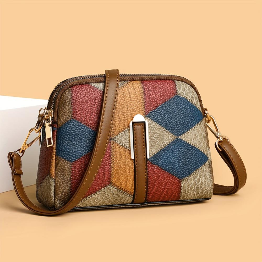Luna | Mini Umhängetasche im Patchwork
