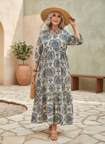 Molly - Boho Mosaik Kleid