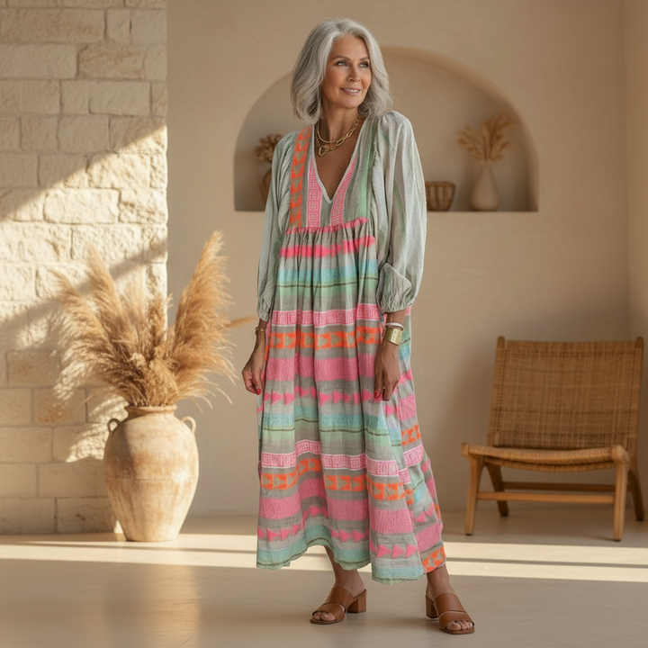 Jessenia - Bequemes Boho-Kleid