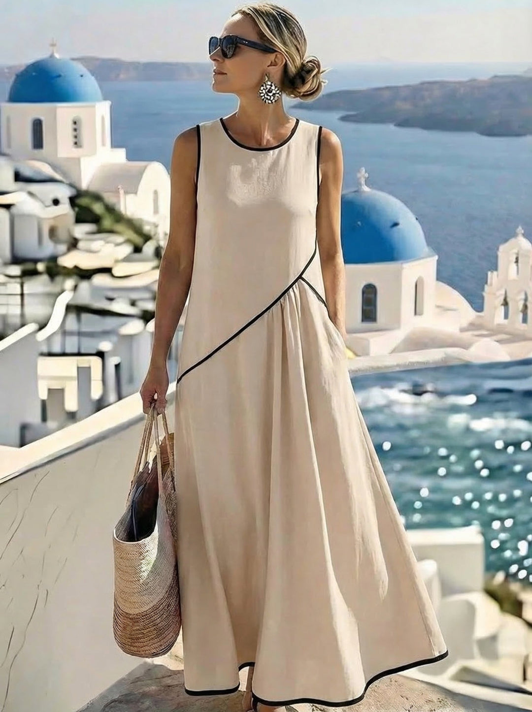 Lotte™ Streifen Sommerkleid