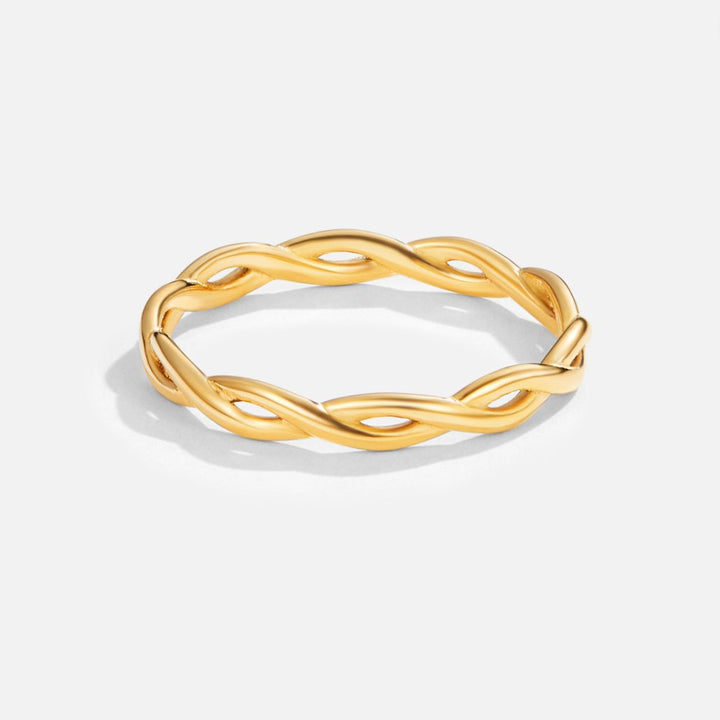 Dreifach gedrehter Goldring