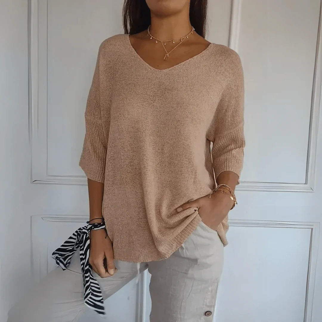 Azure - Entspannt Elegantes Top