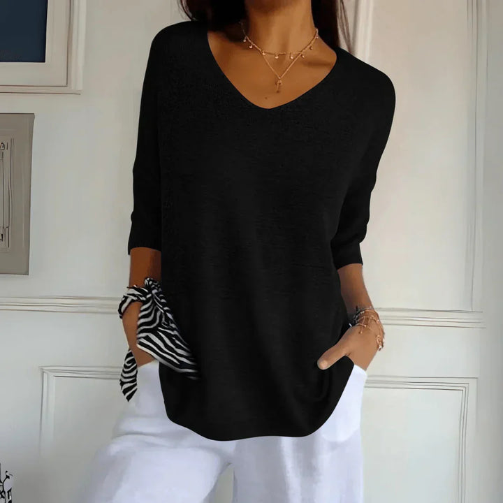 Azure - Entspannt Elegantes Top