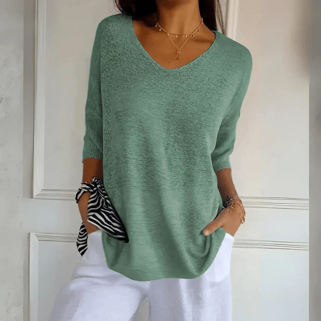 Azure - Entspannt Elegantes Top