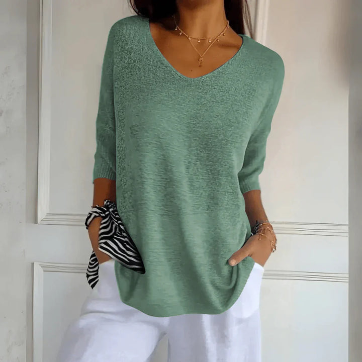 Azure - Entspannt Elegantes Top