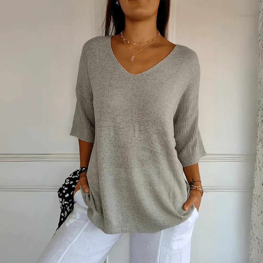 Azure - Entspannt Elegantes Top