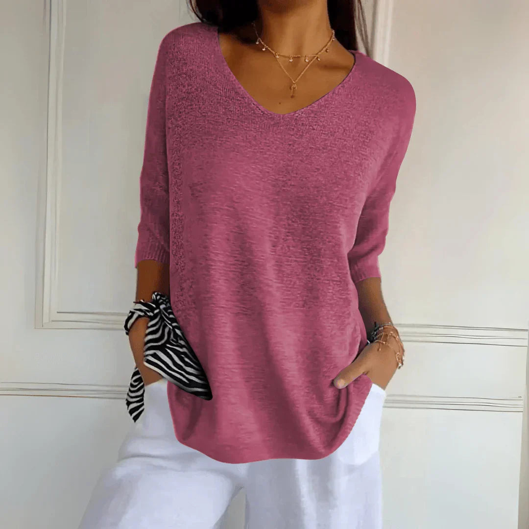 Azure - Entspannt Elegantes Top
