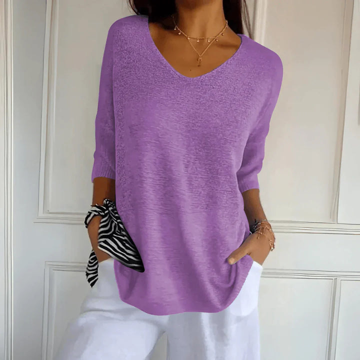 Azure - Entspannt Elegantes Top