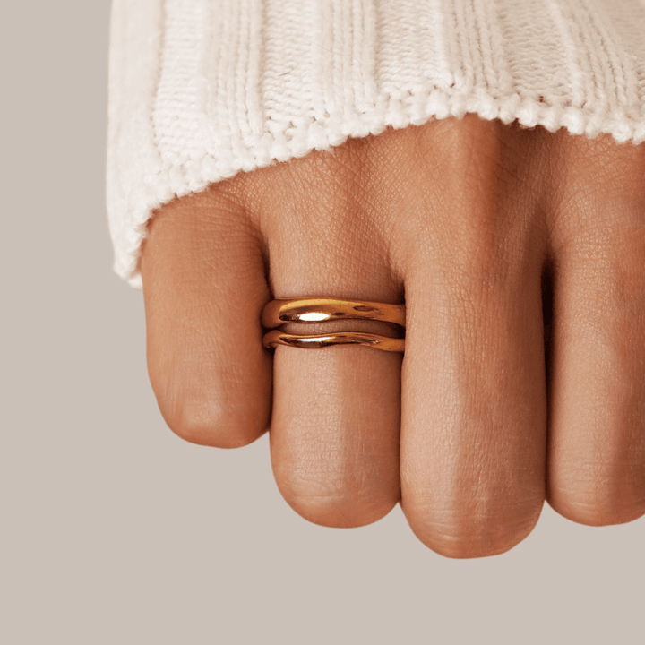 Bague Madison Dünne Welle