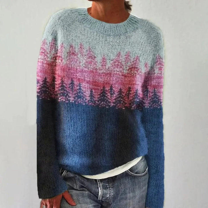 Izzel - Gemütlicher Fair Isle Pullover