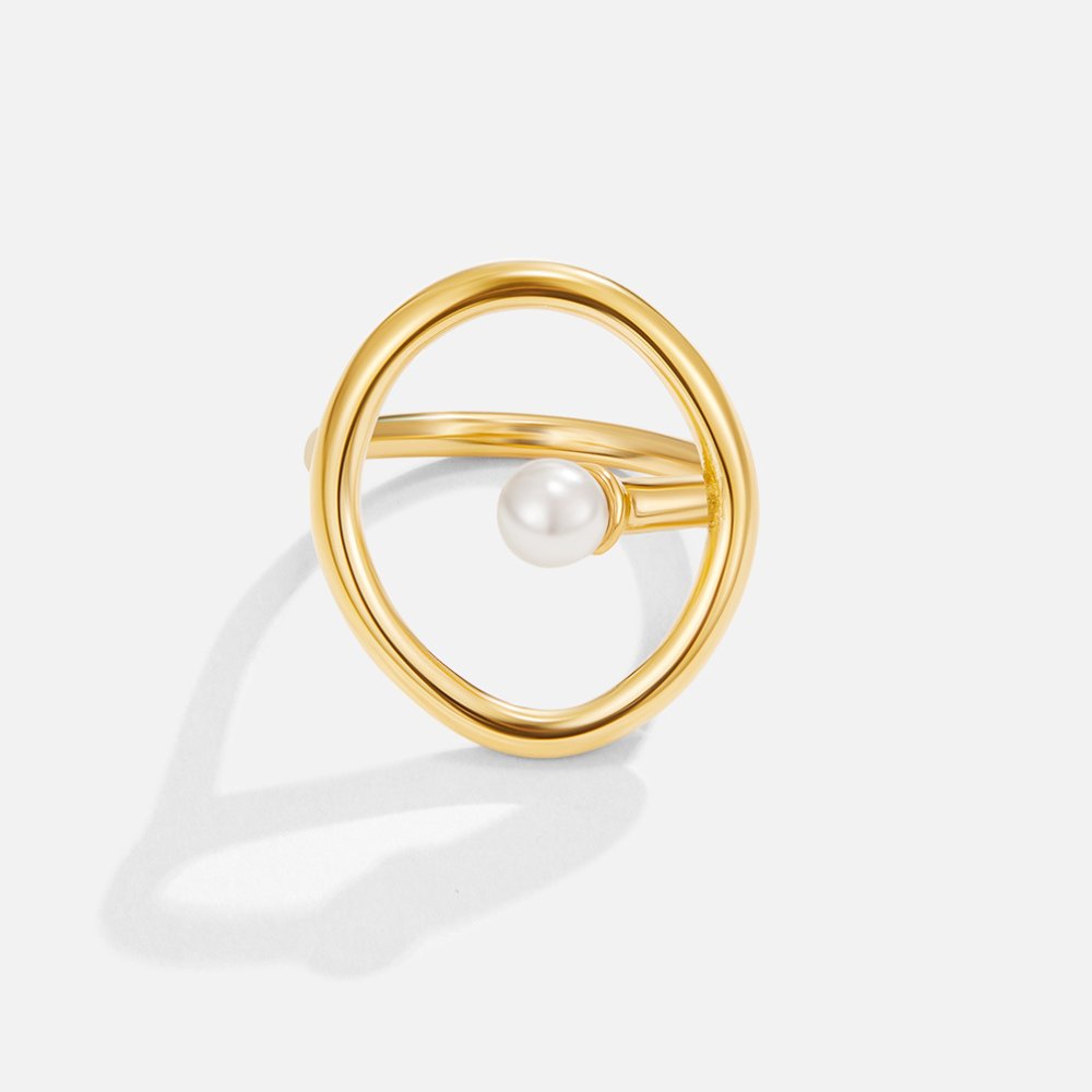 Bague Melisa aus Perlgold