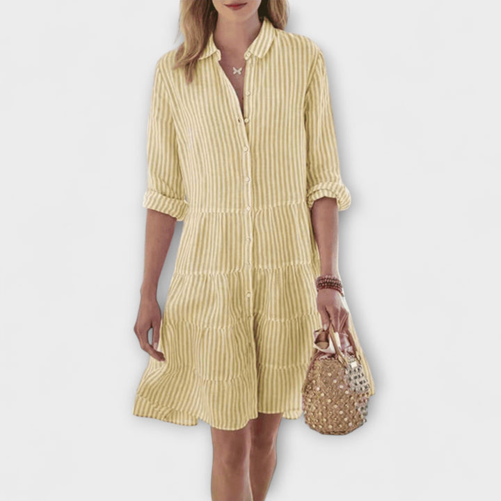 Nadie - Gestreiftes Luftiges Kleid