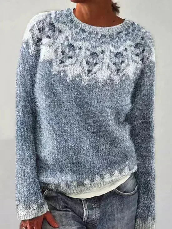 Izzel - Gemütlicher Fair Isle Pullover