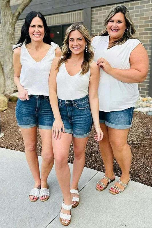 Avery - Lässige Denim-Shorts