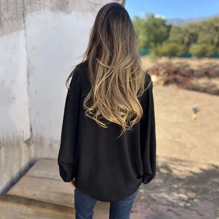 Isola - Elegante Bluse mit Knopfleiste